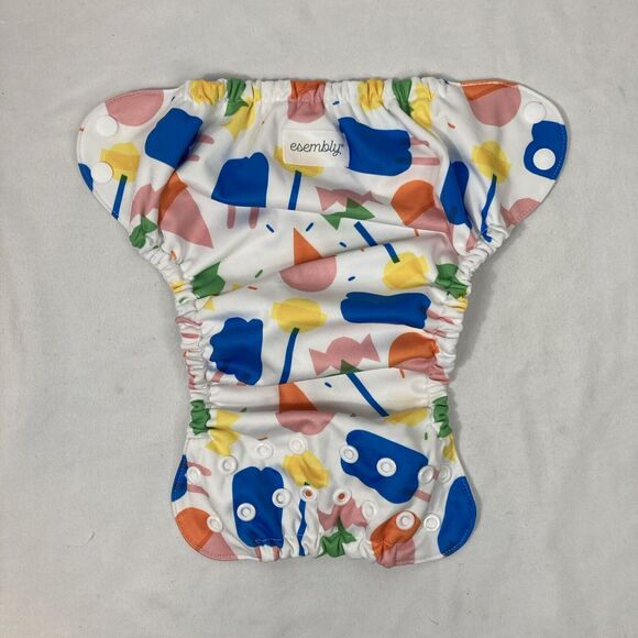 Esembly Organic Cotton Cloth Diapering Inner & Outer Sz 1  4pk Outer 3pk Inner - Picture 13 of 15